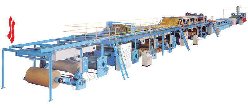 Automatic 3 And 5 Ply Paper Corrugated Board Making Plant
