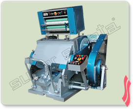 die cutting punching machine with hot stamping